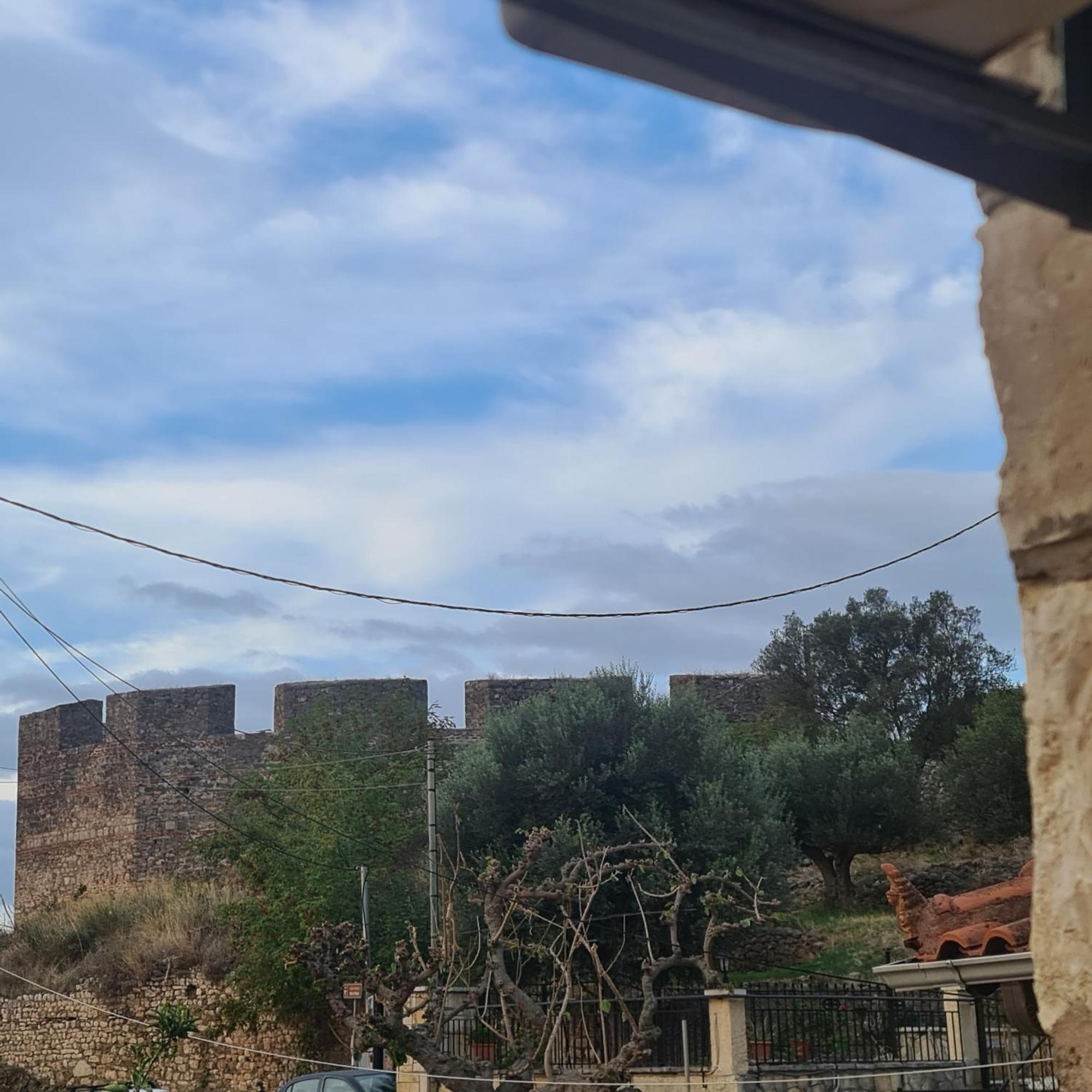 View By The Castle Nafpaktos Villa Ngoại thất bức ảnh